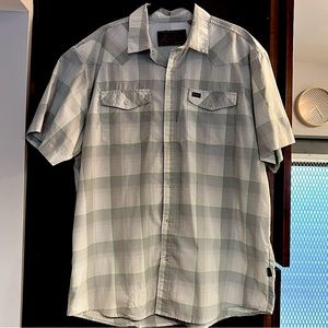 Howler Brothers H Bar B Tech Snapshirt Size L Devil's Plaid